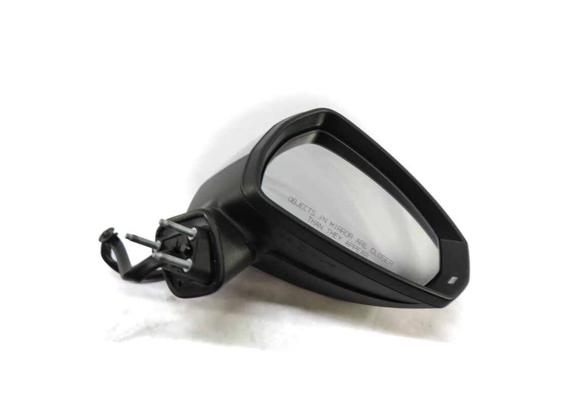 15-17 AUDI A3 S3 (8V) RIGHT FRONT PASSENGER DOOR MIRROR (ICE SILVER METALLIC)