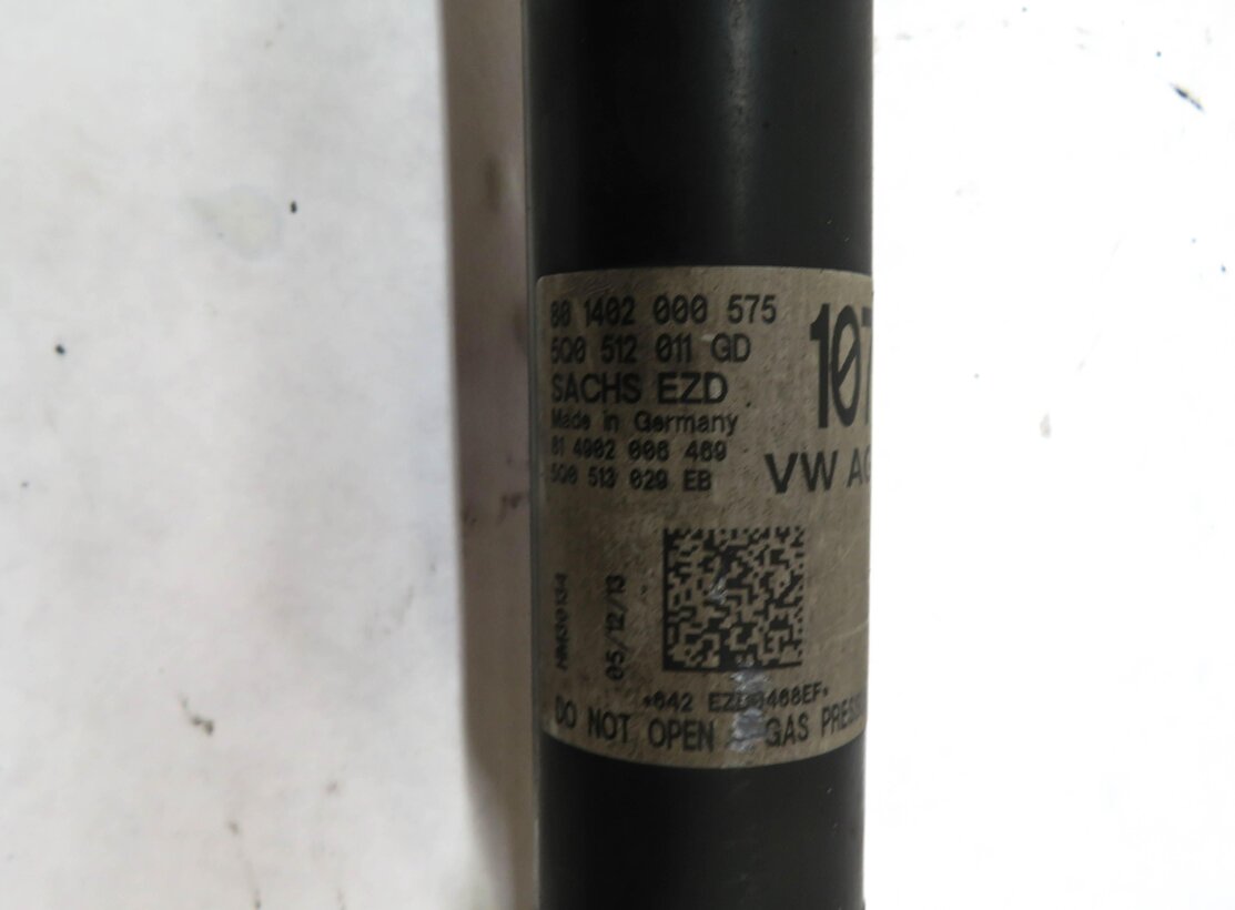 Thumbnail 9: 2015 AUDI A3 (8V) LEFT & RIGHT REAR SUSPENSION SHOCK STRUT SET-2