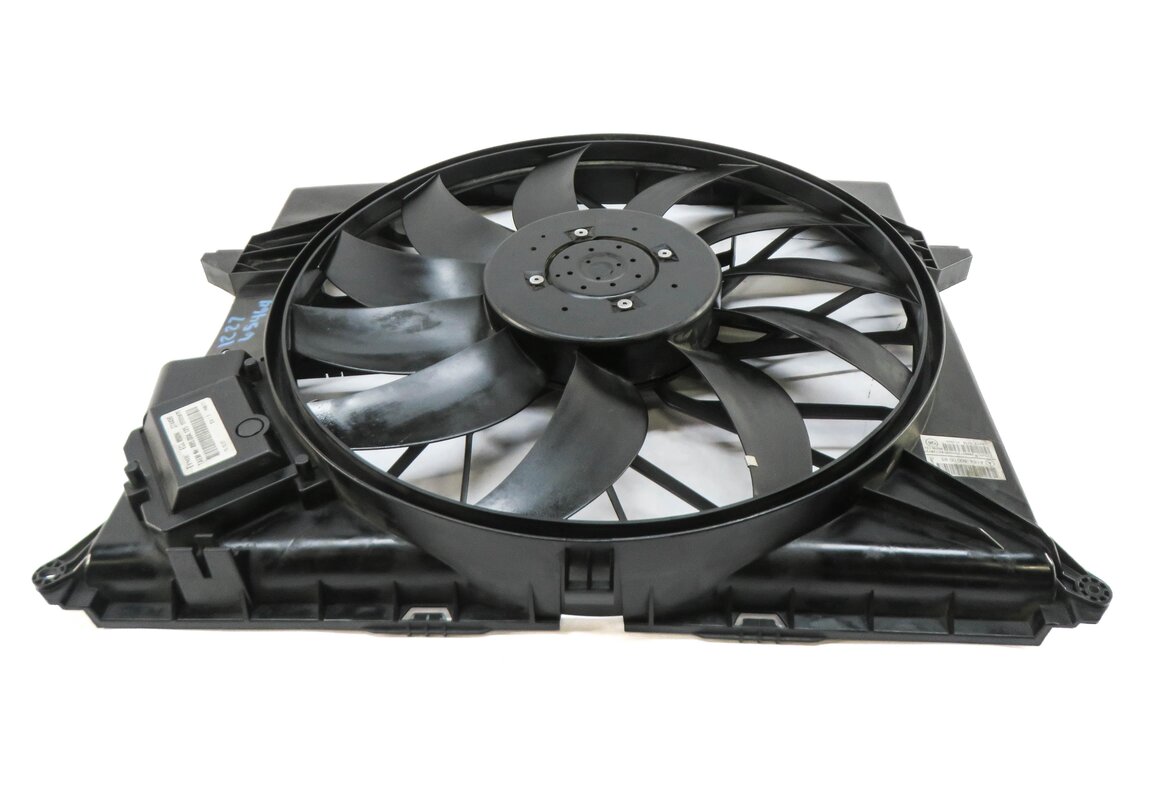 Thumbnail 3: 2007-2012 MERCEDES GL ML R CLASS (X164 W164 W251) RADIATOR COOLING FAN w/ SHROUD