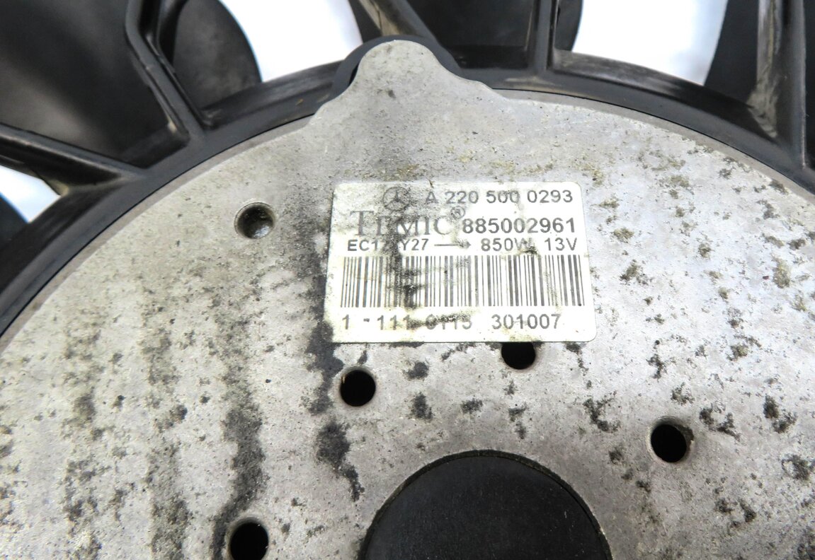 Thumbnail 6: 2007-2012 MERCEDES GL ML R CLASS (X164 W164 W251) RADIATOR COOLING FAN w/ SHROUD