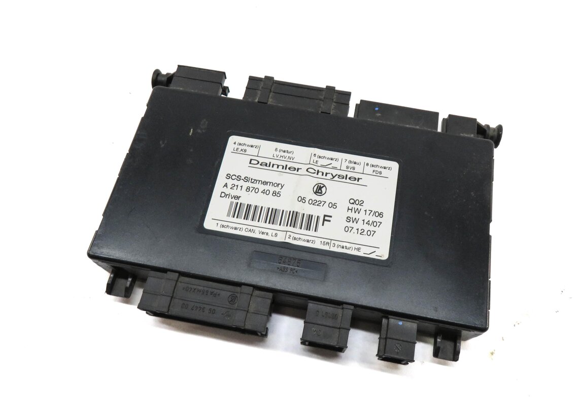 Thumbnail 1: 2008 MERCEDES GL450 (X164) LEFT FRONT DRIVER SEAT CONTROL MODULE