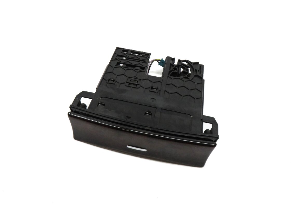 2008 MERCEDES GL450 (X164) FRONT ASHTRAY ASH TRAY COMPARTMENT TRAY (WALNUT WOOD)