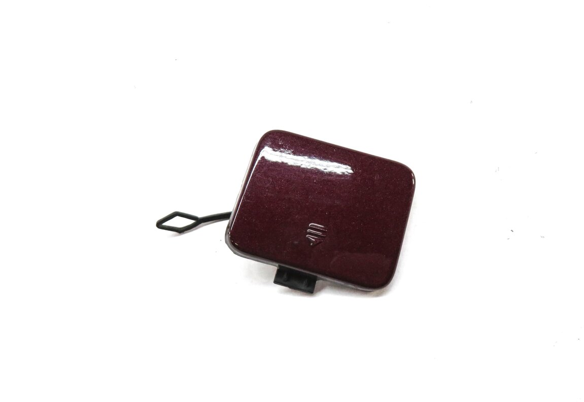 2008 MERCEDES GL450 (X164) FRONT TOWING EYE TOW HOOK COVER TRIM (CARNEOL RED)