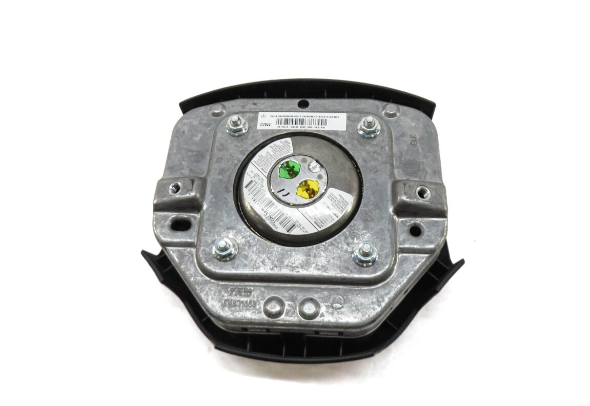 Thumbnail 4: 06-09 MERCEDES GL320 GL450 ML350 R350 (W164 X164) STEERING WHEEL AIRBAG (BLACK)
