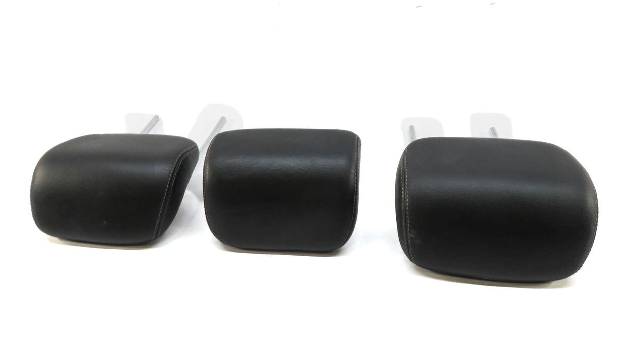 Thumbnail 3: 07-09 MERCEDES GL-CLASS (X164) REAR 2nd ROW SEAT HEADREST SET (BLACK LEATHER)