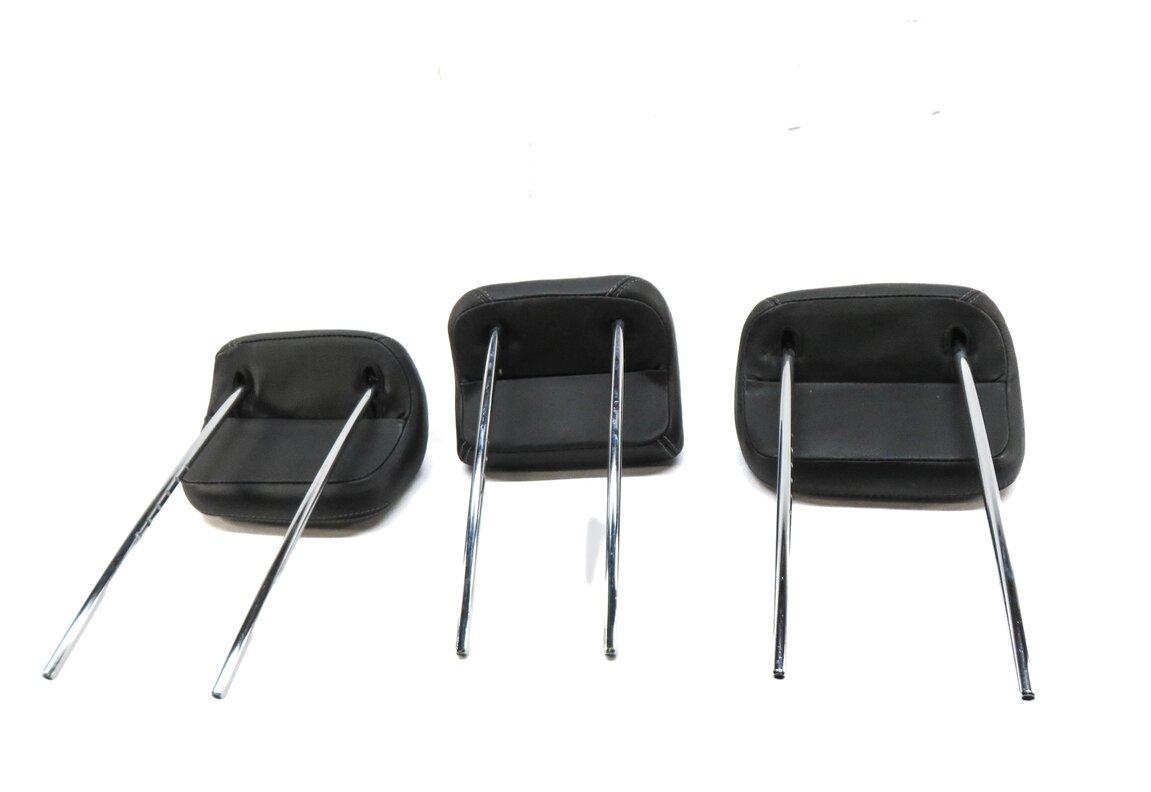 Thumbnail 5: 07-09 MERCEDES GL-CLASS (X164) REAR 2nd ROW SEAT HEADREST SET (BLACK LEATHER)