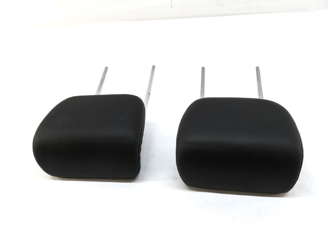 Thumbnail 3: 07-09 MERCEDES GL-CLASS (X164) REAR 3rd ROW SEAT HEADREST SET (BLACK LEATHER)