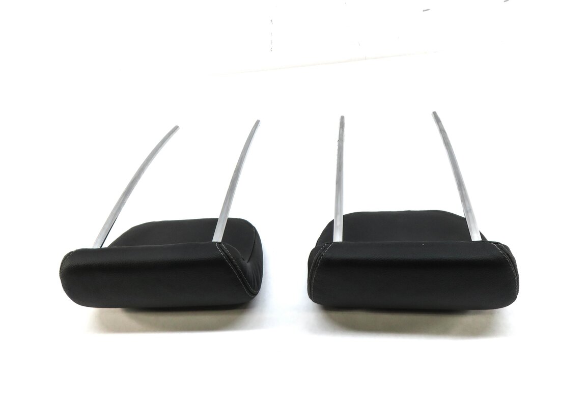 Thumbnail 4: 07-09 MERCEDES GL-CLASS (X164) REAR 3rd ROW SEAT HEADREST SET (BLACK LEATHER)