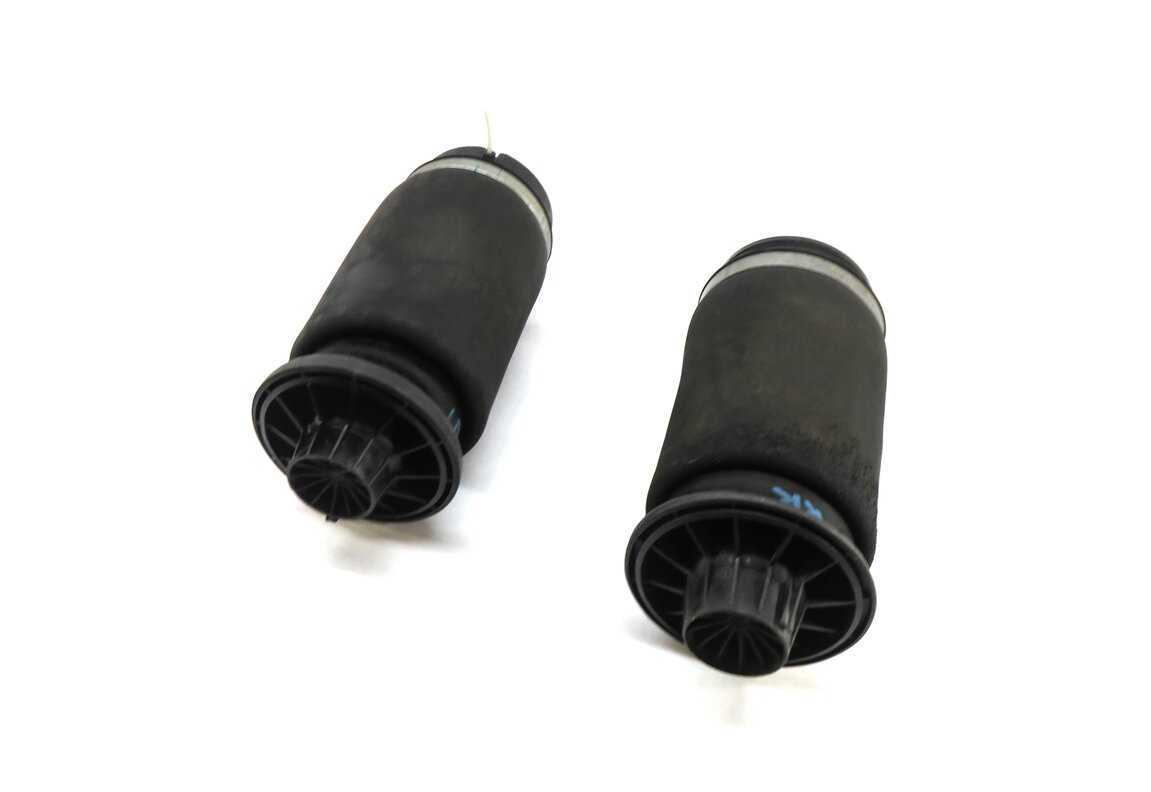 2008 MERCEDES GL450 (X164) LEFT & RIGHT REAR SUSPENSION AIR SHOCK SPRING SET-2