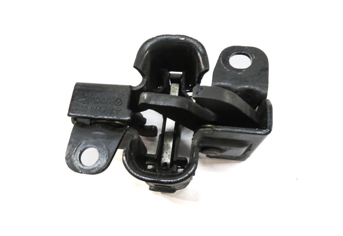 Thumbnail 5: 2008 MERCEDES GL450 (X164) FRONT LEFT & RIGHT LOWER HOOD LOCK LATCH SET w/ CABLE