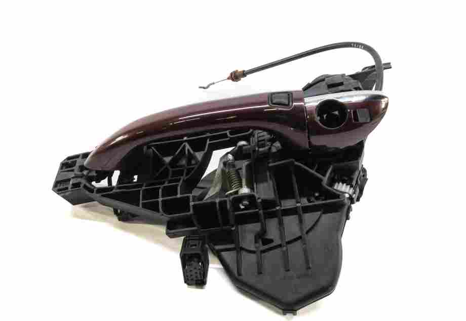 Thumbnail 2: 06-12 MERCEDES GL ML R (W164 W251 X164) LEFT DRIVER KEYLESS DOOR HANDLE (RED)