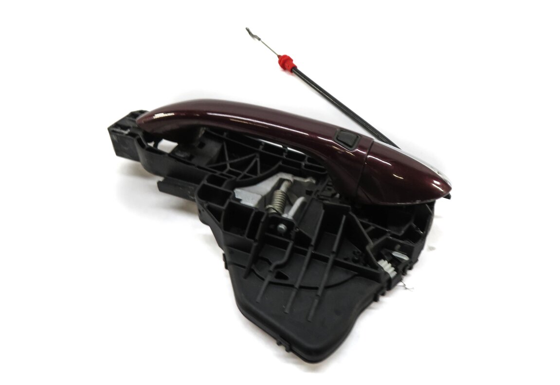 2006-2012 MERCEDES GL ML R (W164 W251 X164) LEFT REAR KEYLESS DOOR HANDLE (RED)