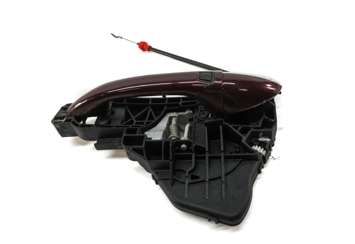 Thumbnail 2: 2006-2012 MERCEDES GL ML R (W164 W251 X164) LEFT REAR KEYLESS DOOR HANDLE (RED)