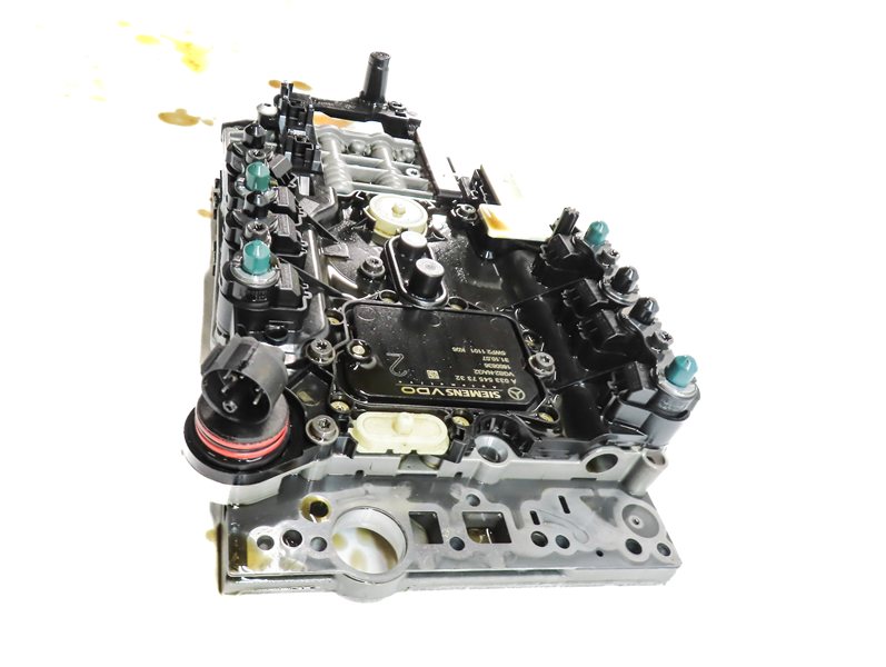 Thumbnail 3: 13 MERCEDES GL ML W166 X166 722.9 AUTO TRANSMISSION VALVE BODY w/CONDUCTOR PLATE