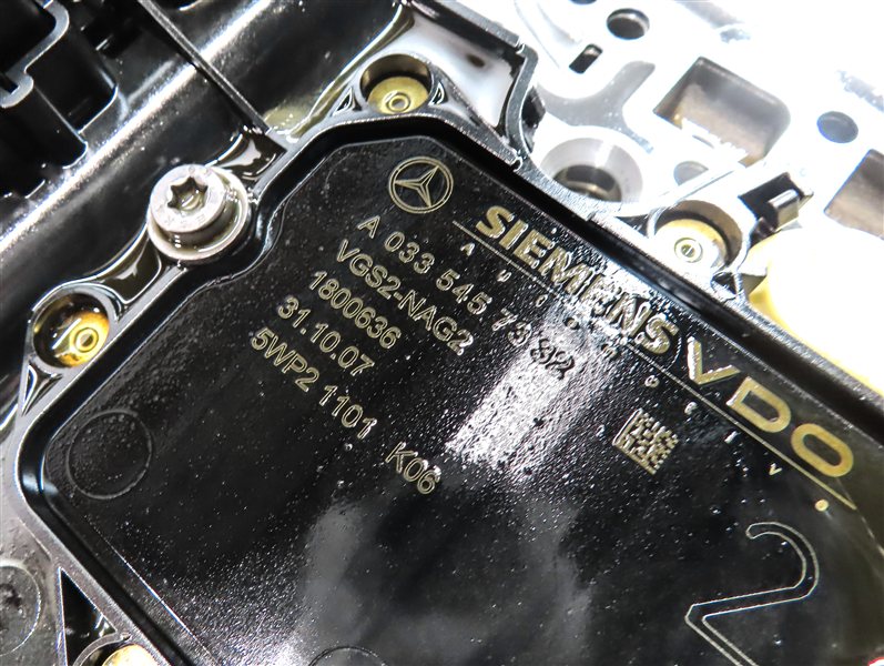 Thumbnail 8: 13 MERCEDES GL ML W166 X166 722.9 AUTO TRANSMISSION VALVE BODY w/CONDUCTOR PLATE
