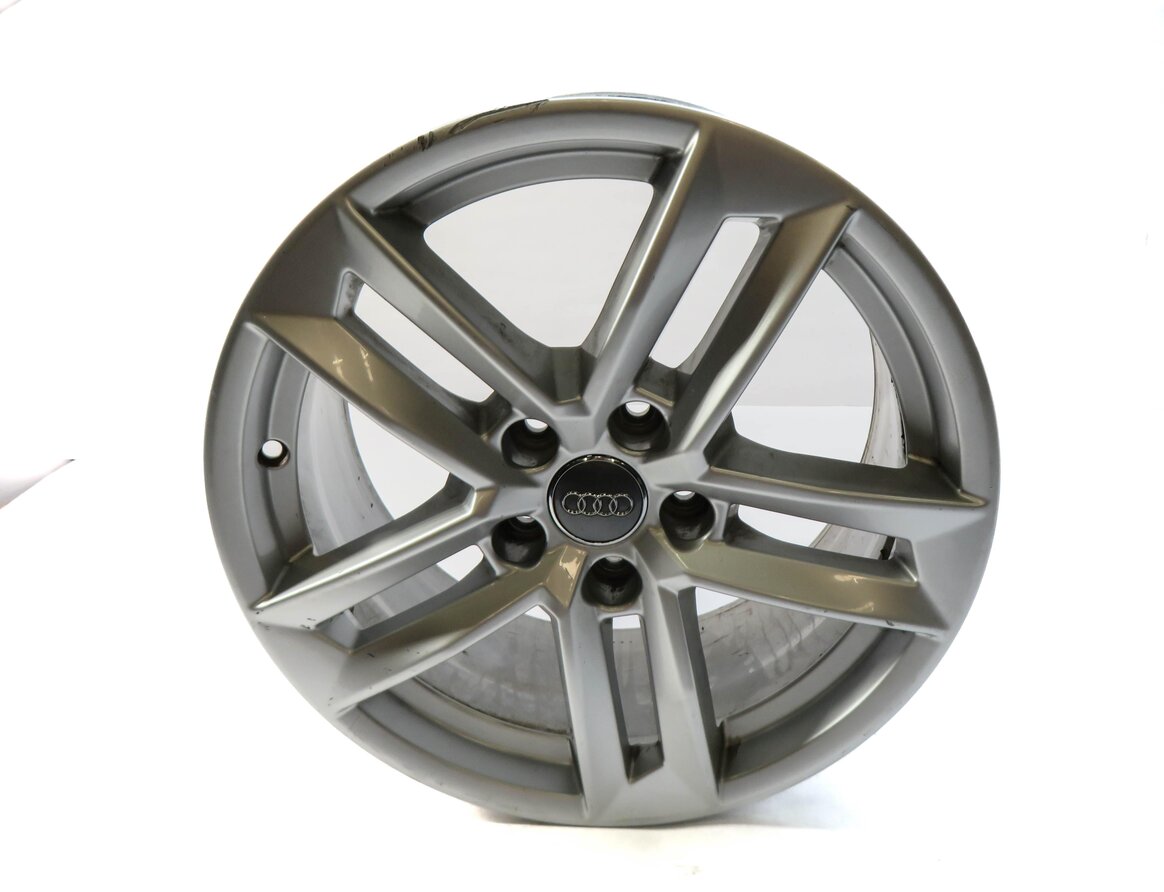 Thumbnail 3: 2017-2018 AUDI A4 (B9 8W) 17x7.5 ALUMINUM ALLOY 5-DOUBLE SPOKE WHEEL RIM SET-4