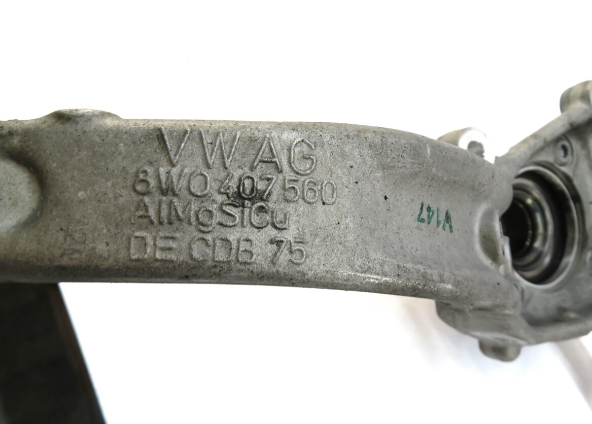 Thumbnail 6: 17-19 AUDI A4 A5 ALLROAD S5 (B9 8W 8W6) RIGHT FRONT PASSENGER SPINDLE KNUCKLE