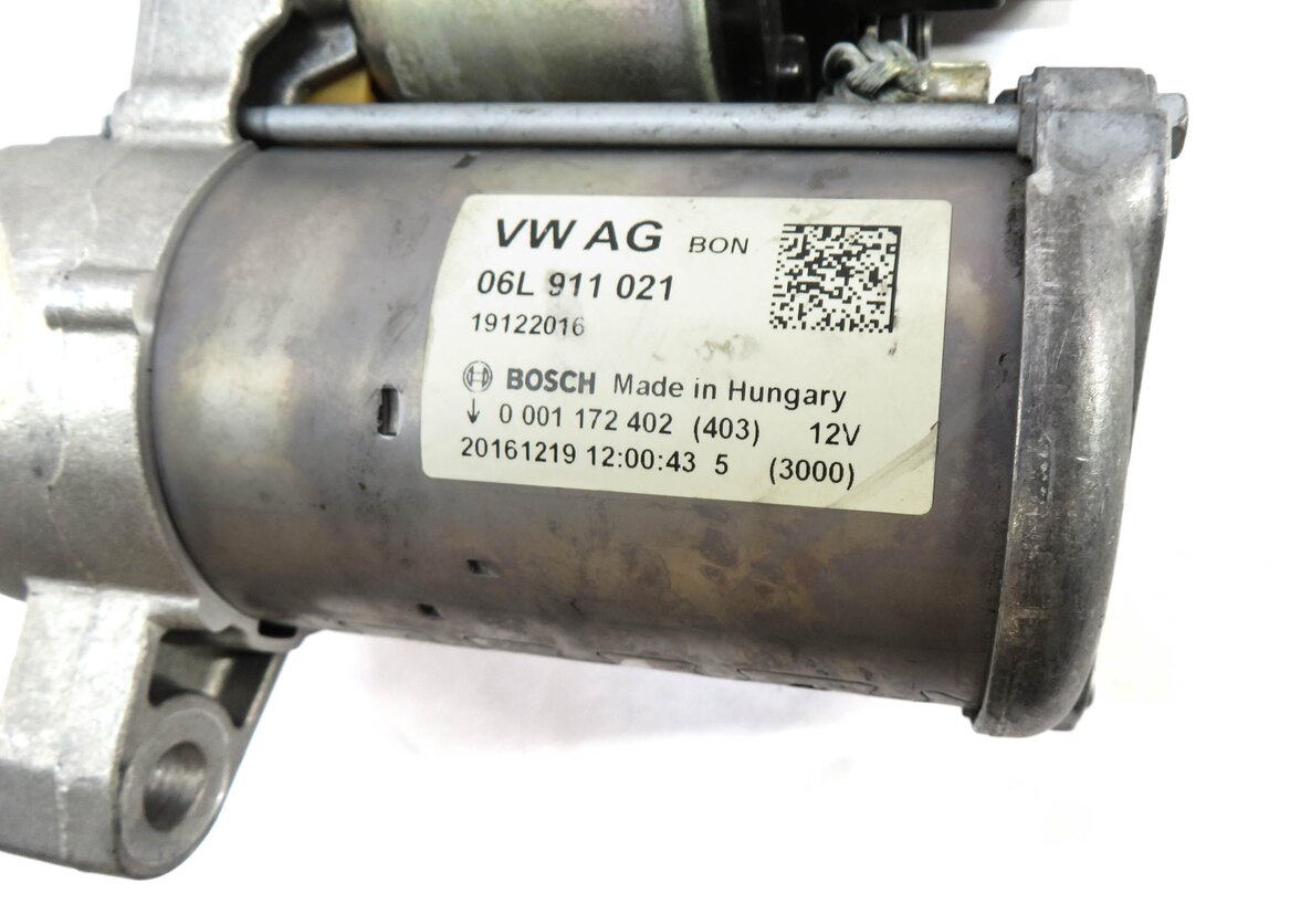 Thumbnail 6: 2017-2020 AUDI A4 A5 ALLROAD Q5 (B9 8W 8W6 80A) 2.0L TURBO ENGINE STARTER MOTOR