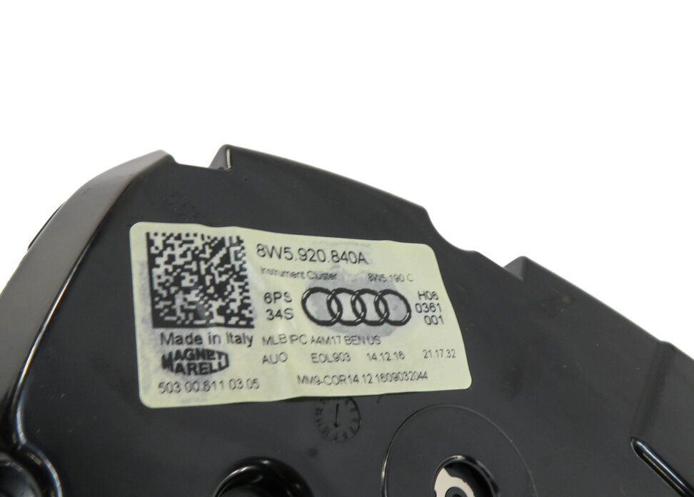 Thumbnail 6: 2017-2019 AUDI A4 ALLROAD (B9 8W) SPEEDOMETER INSTRUMENT GAUGE CLUSTER (MPH 91k)