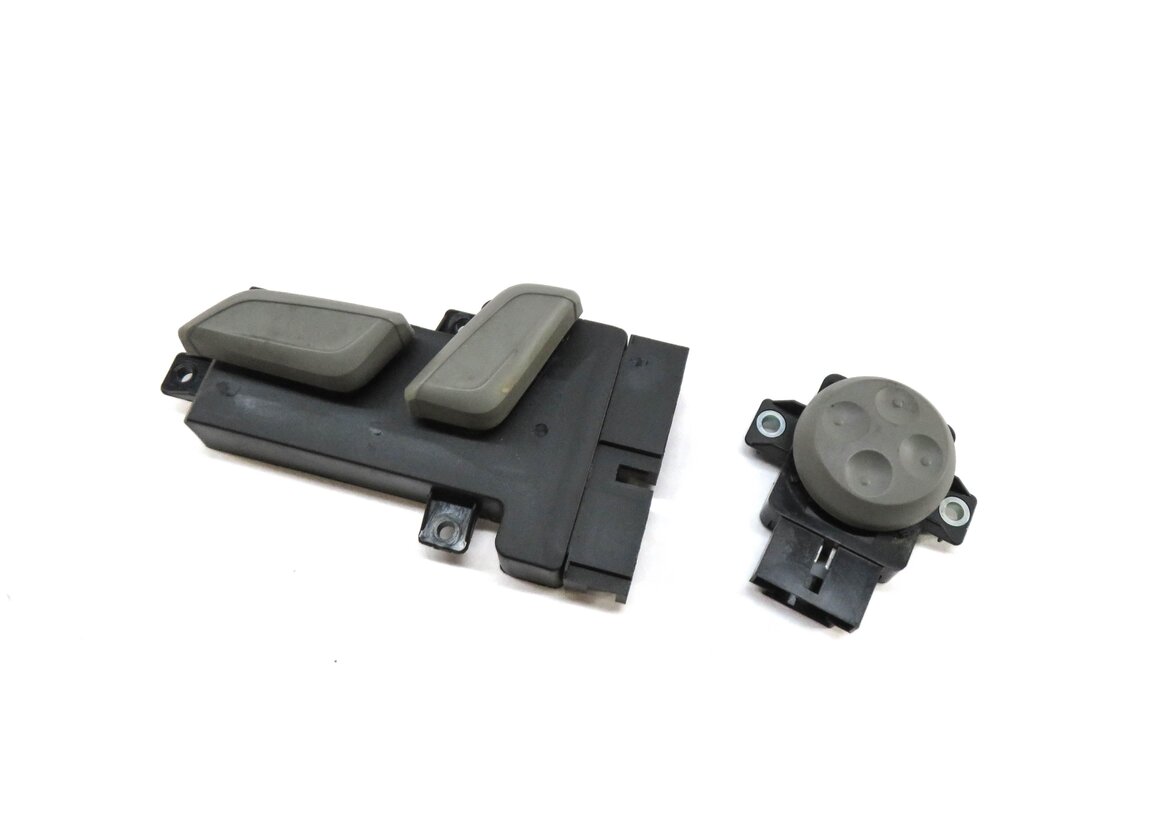 2017 AUDI A4 (B9 8W) LEFT FRONT DRIVER SEAT ADJUST SWITCH BUTTON SET (GRAY)