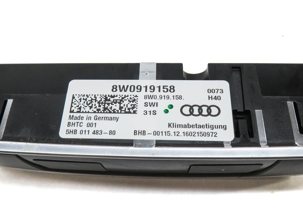 Thumbnail 5: 2017-2021 AUDI A4 A5 S5 (B9 8W F5) HEATER HEATER A/C TEMPERATURE CONTROL