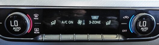 Thumbnail 2: 2017-2019 AUDI A4 ALLROAD (B9 8W) FRONT HEATER A/C TEMPERATURE CLIMATE CONTROL