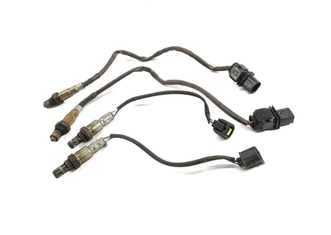 Thumbnail 2: 2014 MERCEDES E350 CONVERTIBLE (A207 W207) 3.5L M276 ENGINE OXYGEN SENSOR SET 4