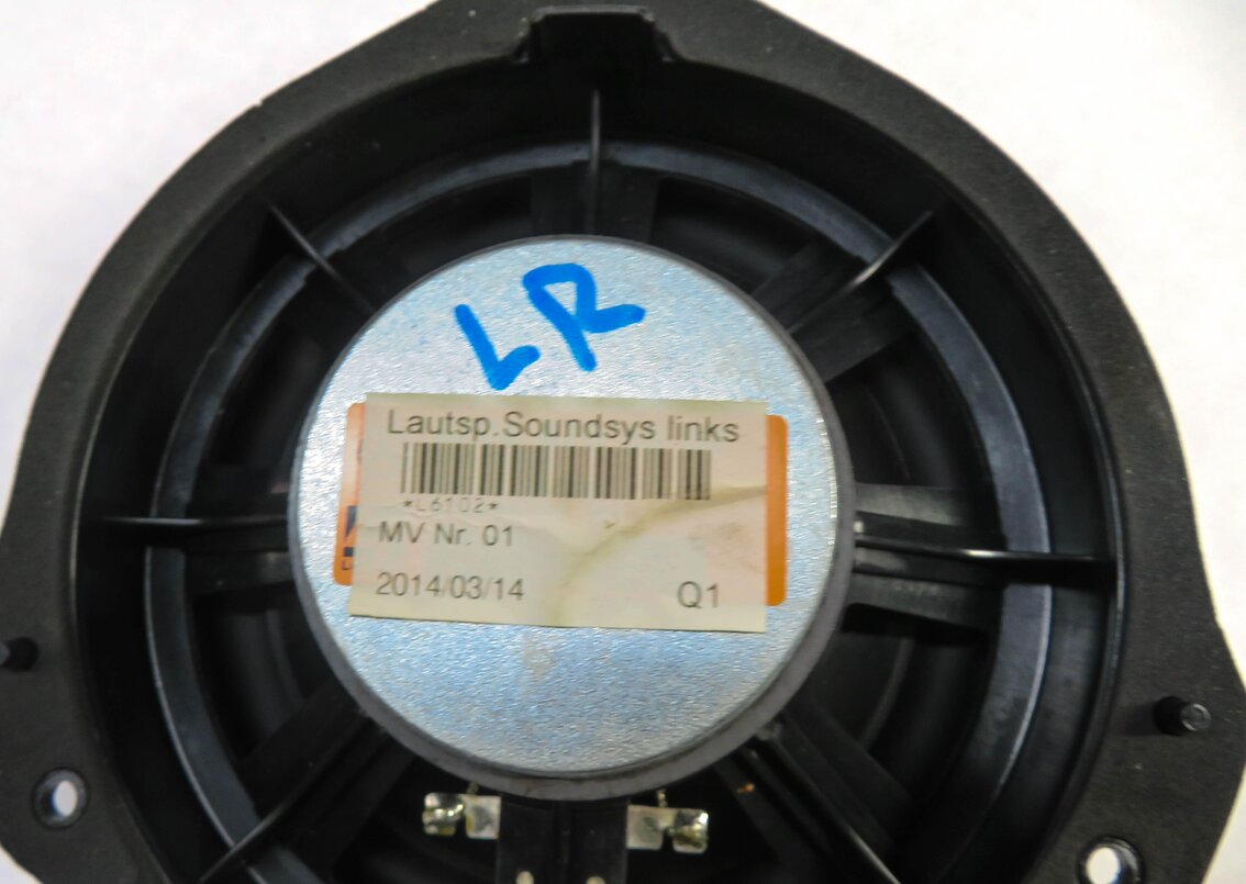 Thumbnail 10: 2014 MERCEDES E350 CONVERTIBLE A207 FRONT REAR LEFT RIGHT LOGIC 7 SPEAKER SET 12