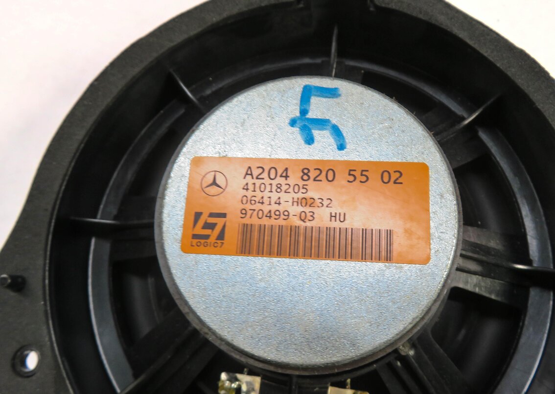 Thumbnail 12: 2014 MERCEDES E350 CONVERTIBLE A207 FRONT REAR LEFT RIGHT LOGIC 7 SPEAKER SET 12