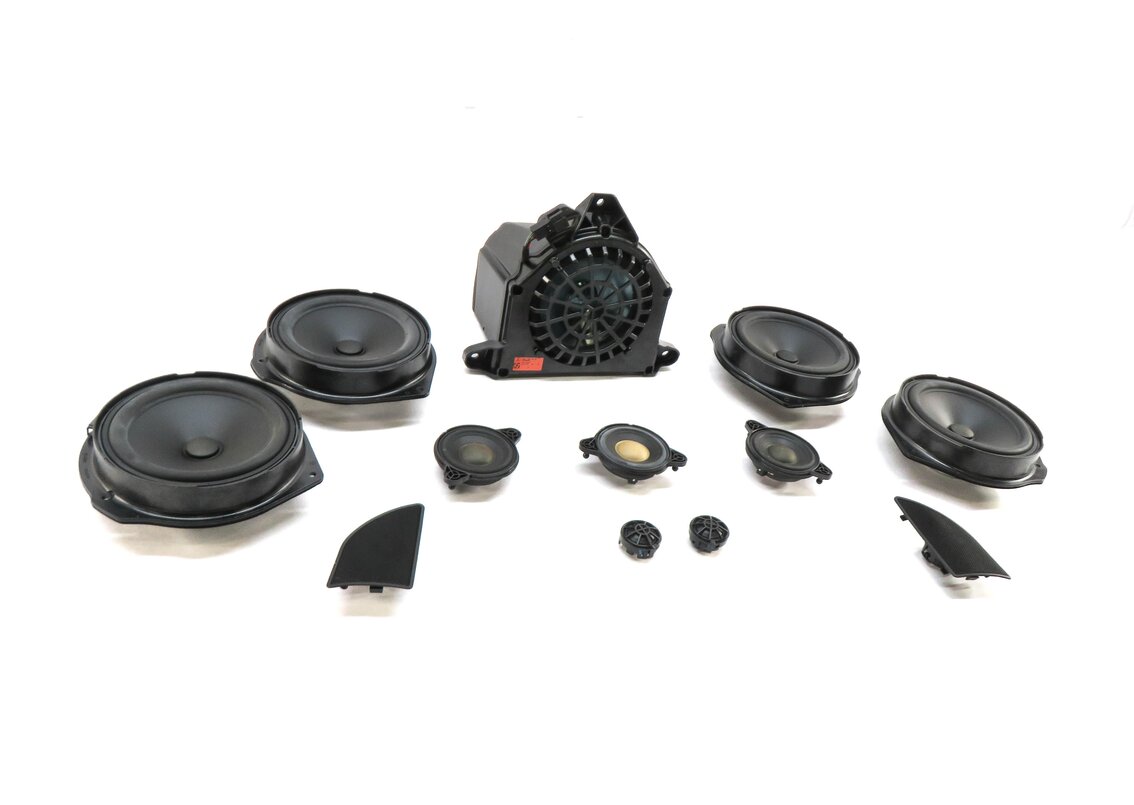 Thumbnail 3: 2014 MERCEDES E350 CONVERTIBLE A207 FRONT REAR LEFT RIGHT LOGIC 7 SPEAKER SET 12