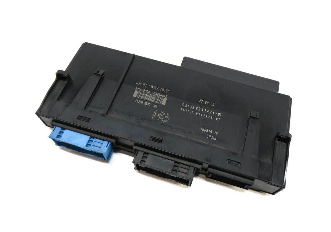 12-15 BMW 335 X1 (E84 E90 E92 E93) PRIMARY BODY CONTROL MODULE COMPUTER (BCM)
