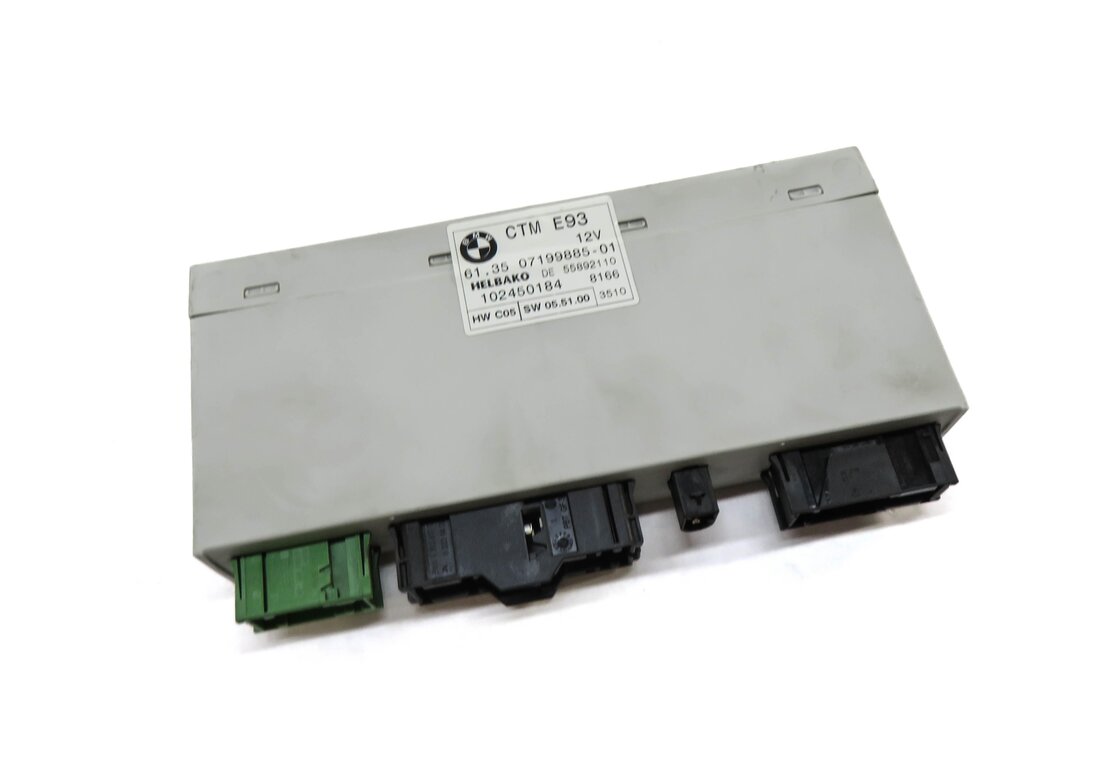 Thumbnail 1: 2007-2013 BMW 328i 335i M3 (E93) CONVERTIBLE TOP FOLDING ROOF CONTROL MODULE CTM