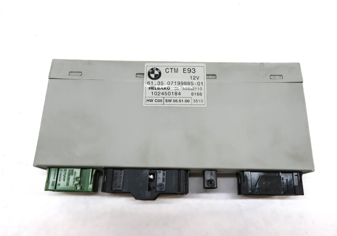 Thumbnail 2: 2007-2013 BMW 328i 335i M3 (E93) CONVERTIBLE TOP FOLDING ROOF CONTROL MODULE CTM