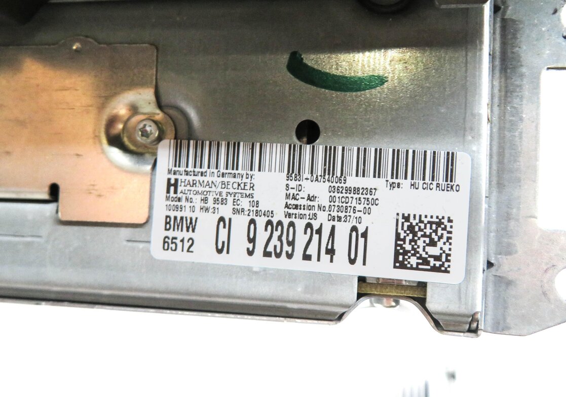 Thumbnail 5: 10-15 BMW 135i 328i 335i M3 X1 (E84 E90) GPS NAVIGATION CD DVD STEREO RECEIVER
