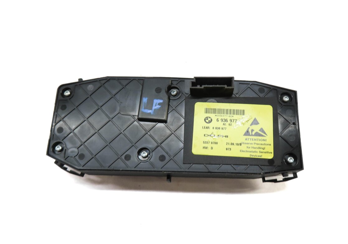 Thumbnail 4: 2011 BMW 335i (E90) LEFT DRIVER MEMORY SEAT ADJUSTMENT ADJUST SWITCH BUTTON