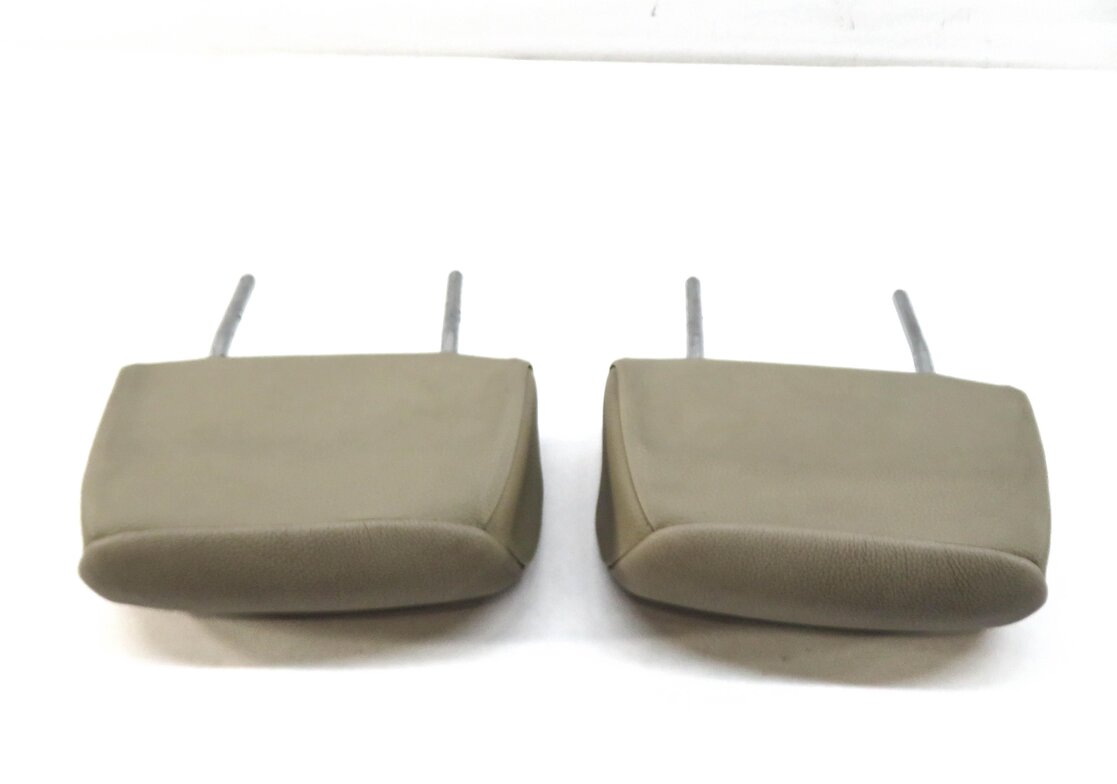 Thumbnail 4: 07-13 BMW 328i 335i (E93) CONVERTIBLE LEFT & RIGHT REAR HEADREST SET (OYSTER)