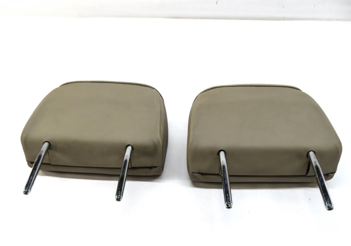 Thumbnail 5: 07-13 BMW 328i 335i (E93) CONVERTIBLE LEFT & RIGHT REAR HEADREST SET (OYSTER)