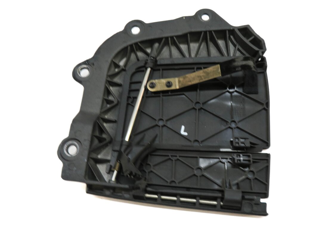 Thumbnail 3: 2011 BMW 335i (E93) LEFT DRIVER CONVERTIBLE LINKAGE COVER GAP FLAP (BLACK)
