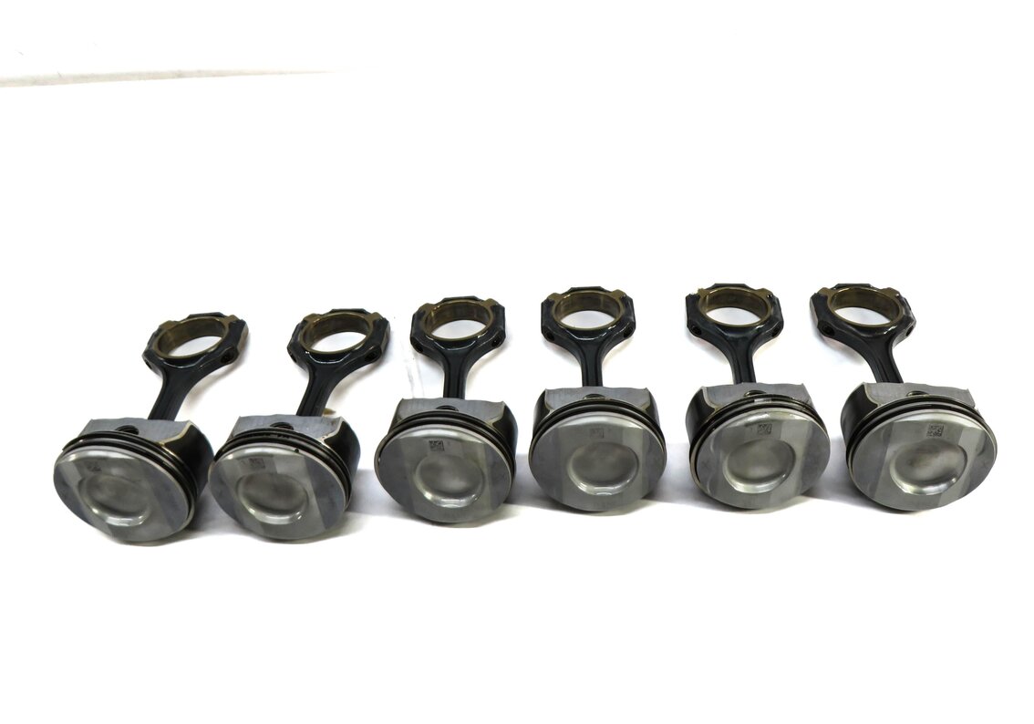 Thumbnail 3: 12-18 MERCEDES C300 C350 E350 GLE350 GLK350 ML350 SLK350 SLK350 3.5L PISTON SET