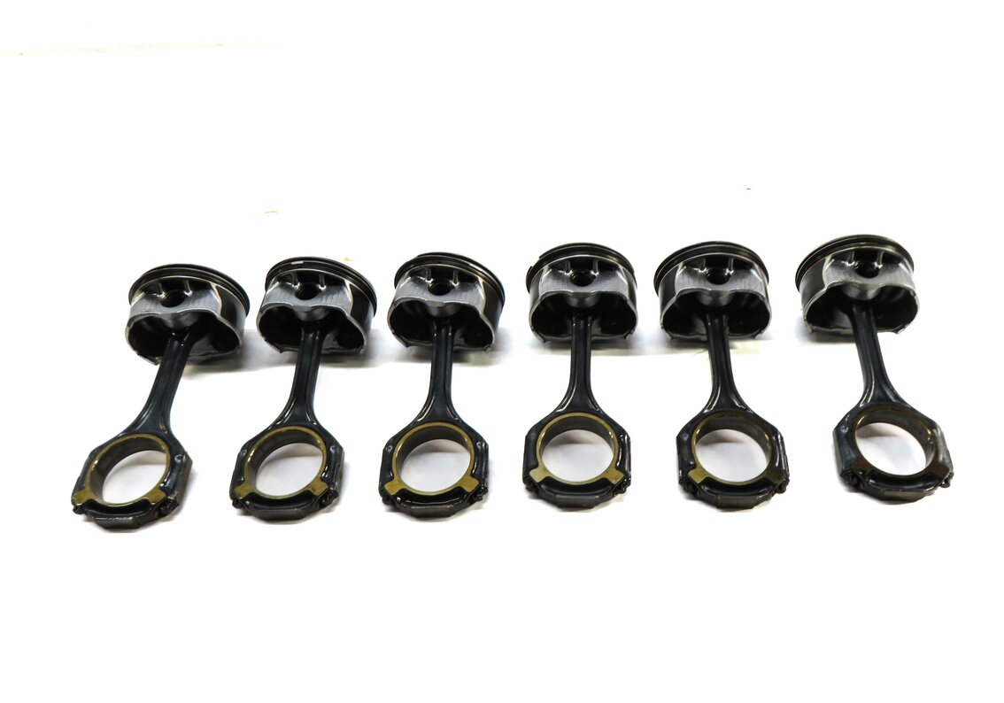 Thumbnail 5: 12-18 MERCEDES C300 C350 E350 GLE350 GLK350 ML350 SLK350 SLK350 3.5L PISTON SET