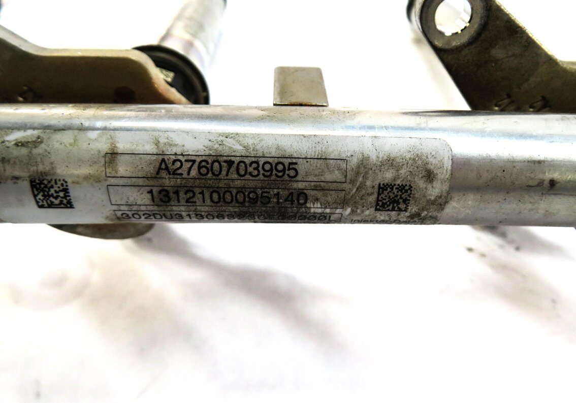 Thumbnail 11: 2014 MERCEDES E350 (W212) 3.5L M276 ENGINE FUEL INJECTOR SET w/ RAILS