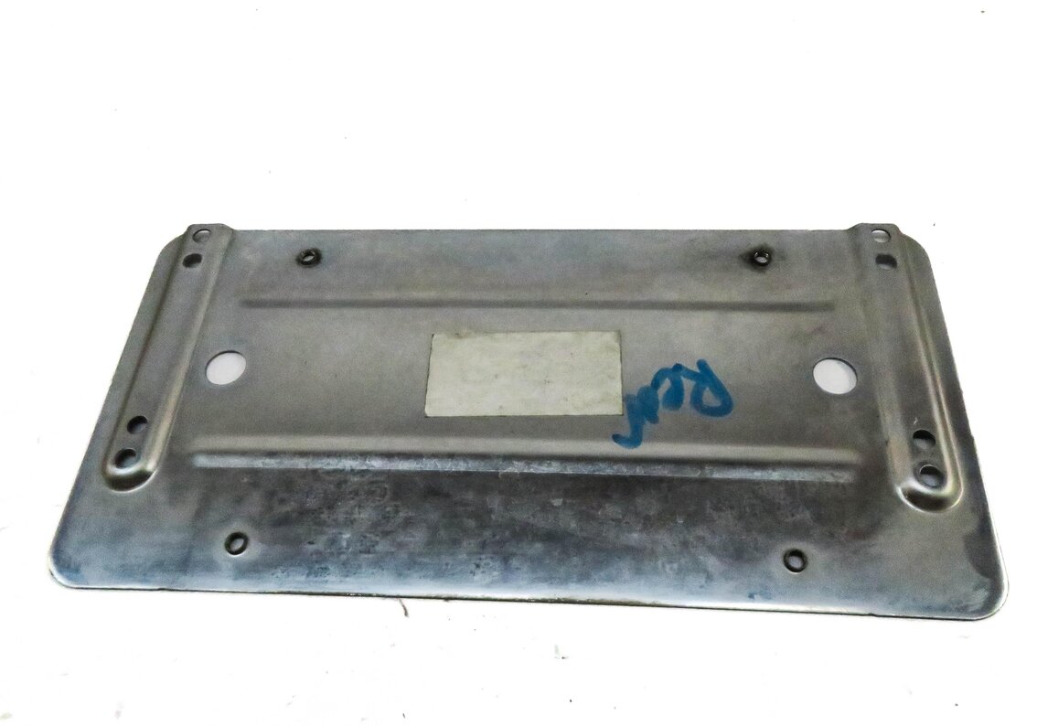 Thumbnail 2: 2014 MERCEDES E350 (W212) REAR LICENSE PLATE BASE MOUNT RETAINER BRACKET HOLDER