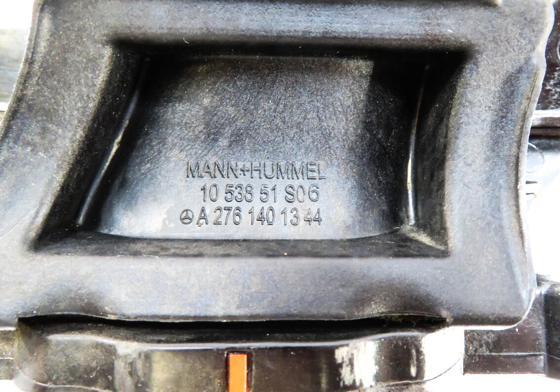 Thumbnail 5: 12-18 MERCEDES C300 C350 E300 E350 E400 GLK350 - 3.5L LEFT LOWER INTAKE MANIFOLD