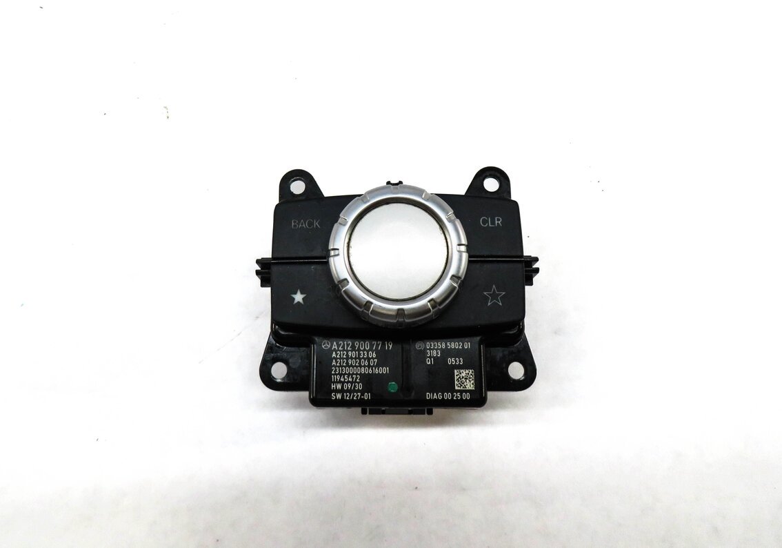 14-15 MERCEDES E-CLASS (W212) RADIO STEREO GPS NAVIGATION COMMAND CONTROL KNOB