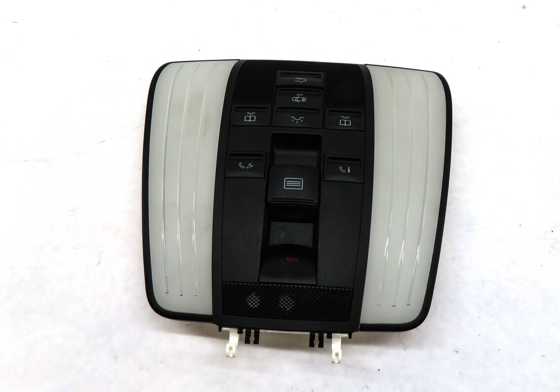 Thumbnail 2: 2014 MERCEDES E350 (W212) FRONT DOMELIGHT MAP READING COURTESY LIGHT LAMP BLACK