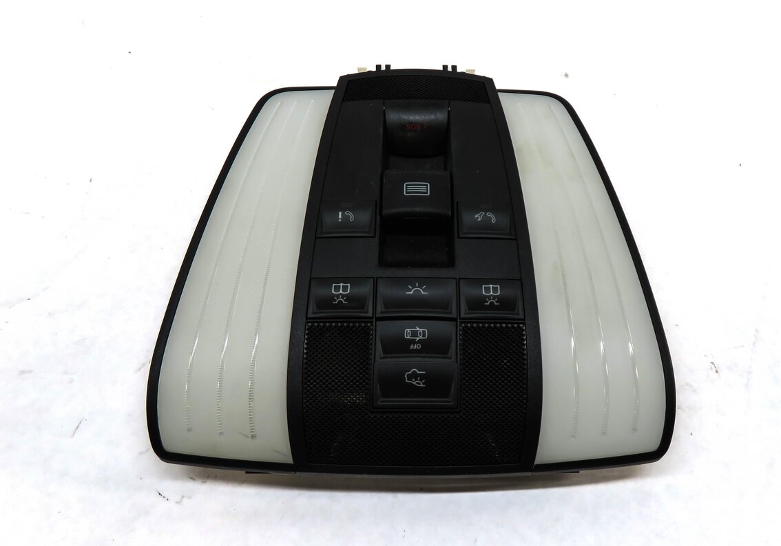 Thumbnail 3: 2014 MERCEDES E350 (W212) FRONT DOMELIGHT MAP READING COURTESY LIGHT LAMP BLACK