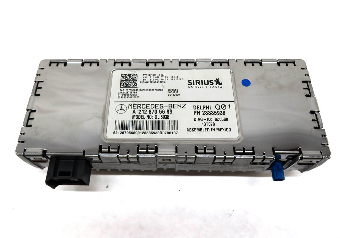 Thumbnail 2: 13-16 MERCEDES C117 C218 R172 W212 W463 X166 X204 SIRIUS SATELLITE RADIO MODULE