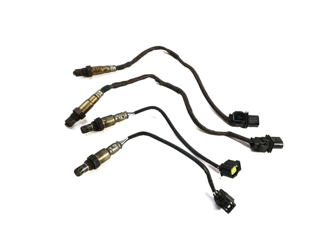 2014 MERCEDES E350 (W212) 3.5L PRE POST CAT O2 OXYGEN LAMBDA PROBE SENSOR SET-4