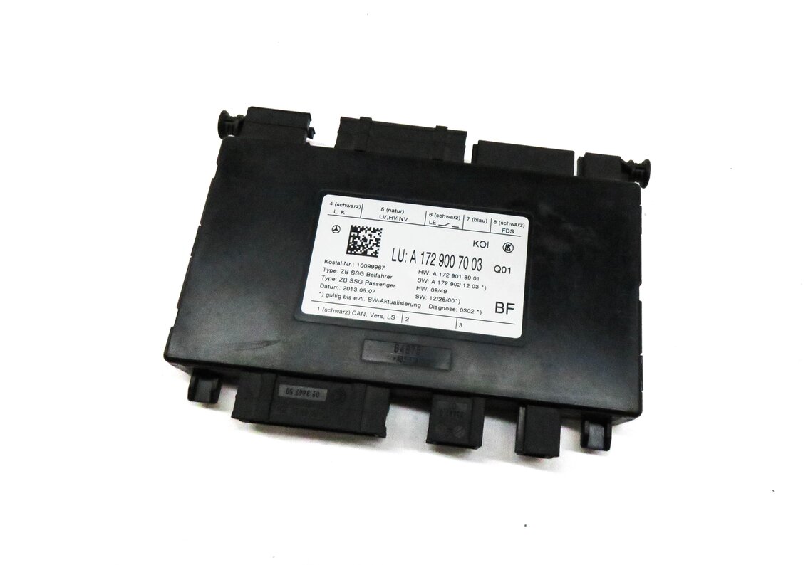 10-18 MERCEDES E CLS CLASS (W212 W218) RIGHT FRONT PASSENGER SEAT CONTROL MODULE