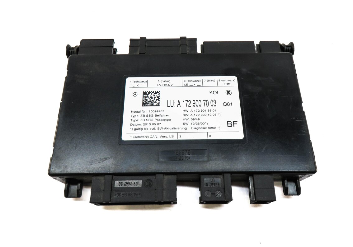 Thumbnail 2: 10-18 MERCEDES E CLS CLASS (W212 W218) RIGHT FRONT PASSENGER SEAT CONTROL MODULE